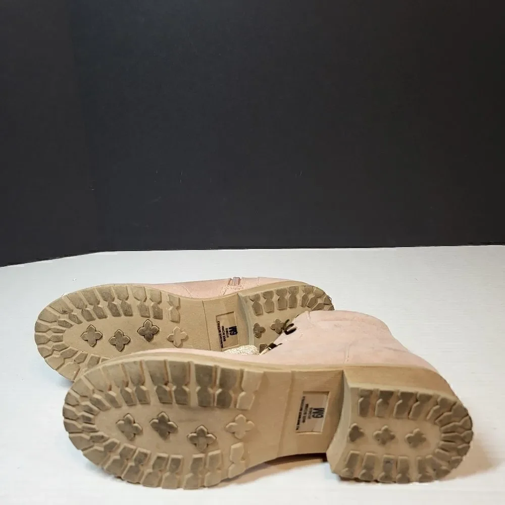 Sarah Jayne Pink Ankle Booties